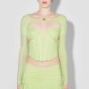 MISBHV Pandora Shrug Lime Online