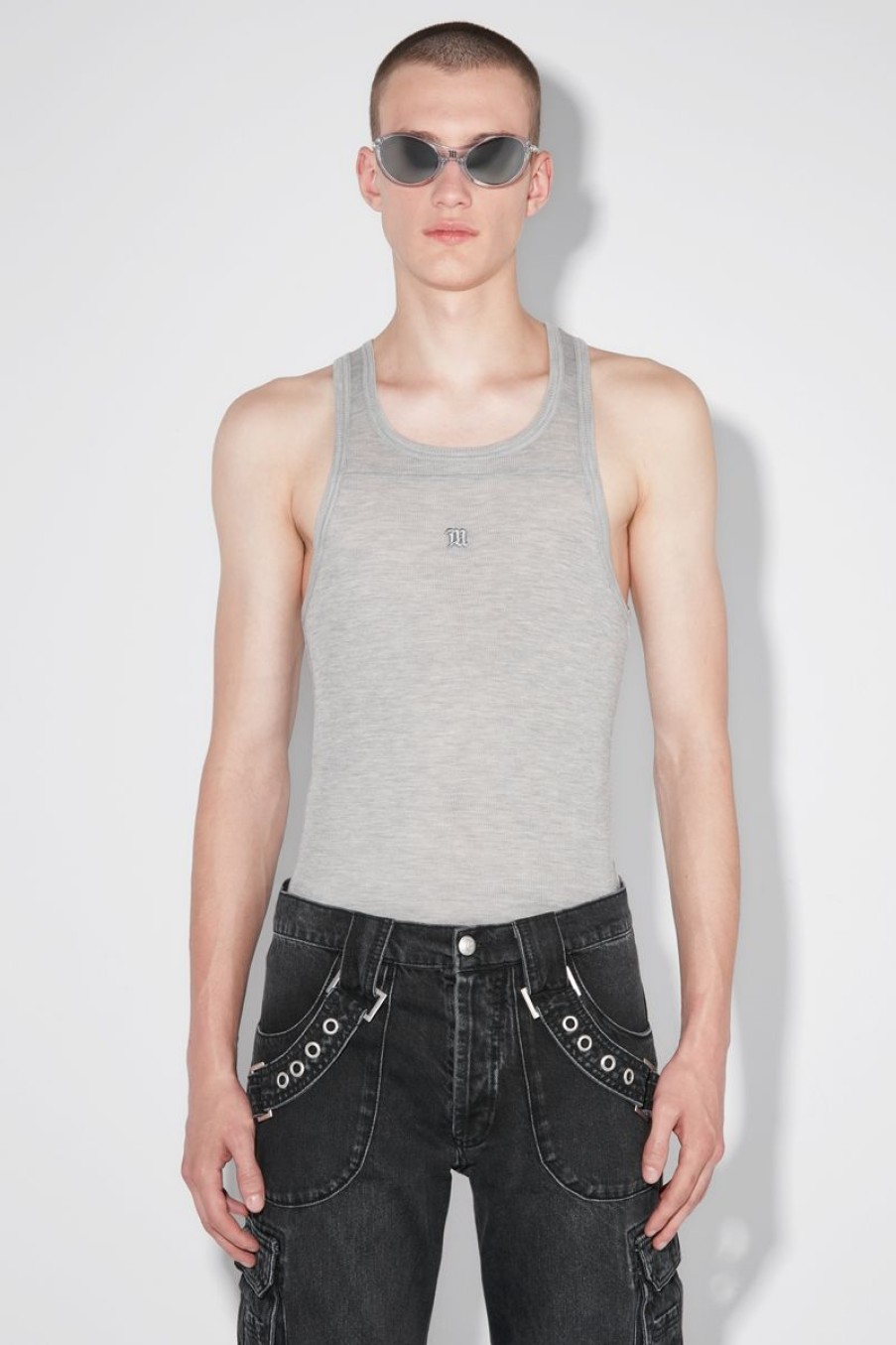 MISBHV M Tank Top Perfect Grey New