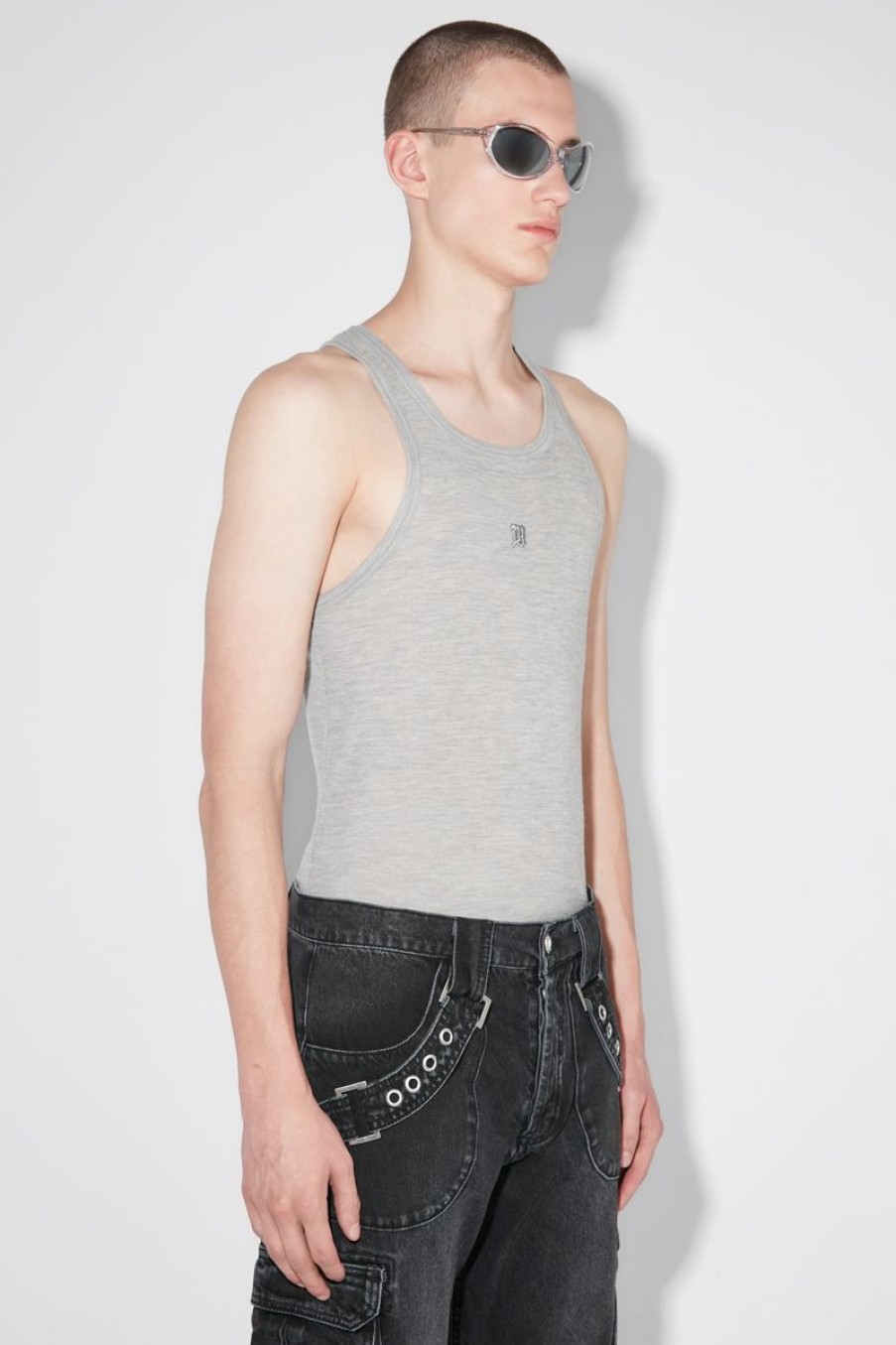 MISBHV M Tank Top Perfect Grey New