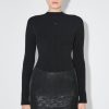 MISBHV Ribbed Longsleeve Mockneck Black Best