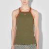 MISBHV M Tank Top Green + Orange Clearance