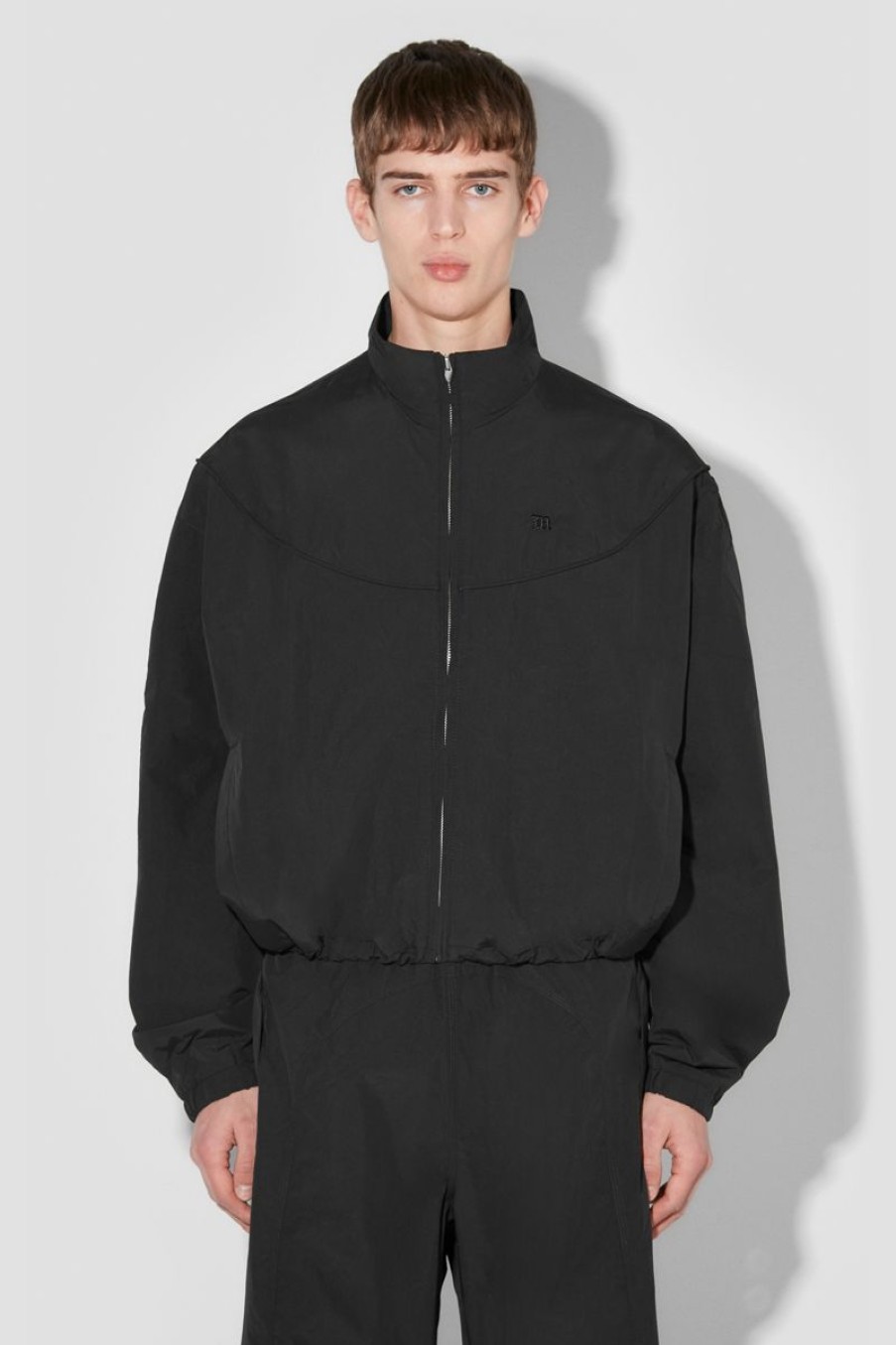 MISBHV Crushed Nylon Milano Jacket Black Hot