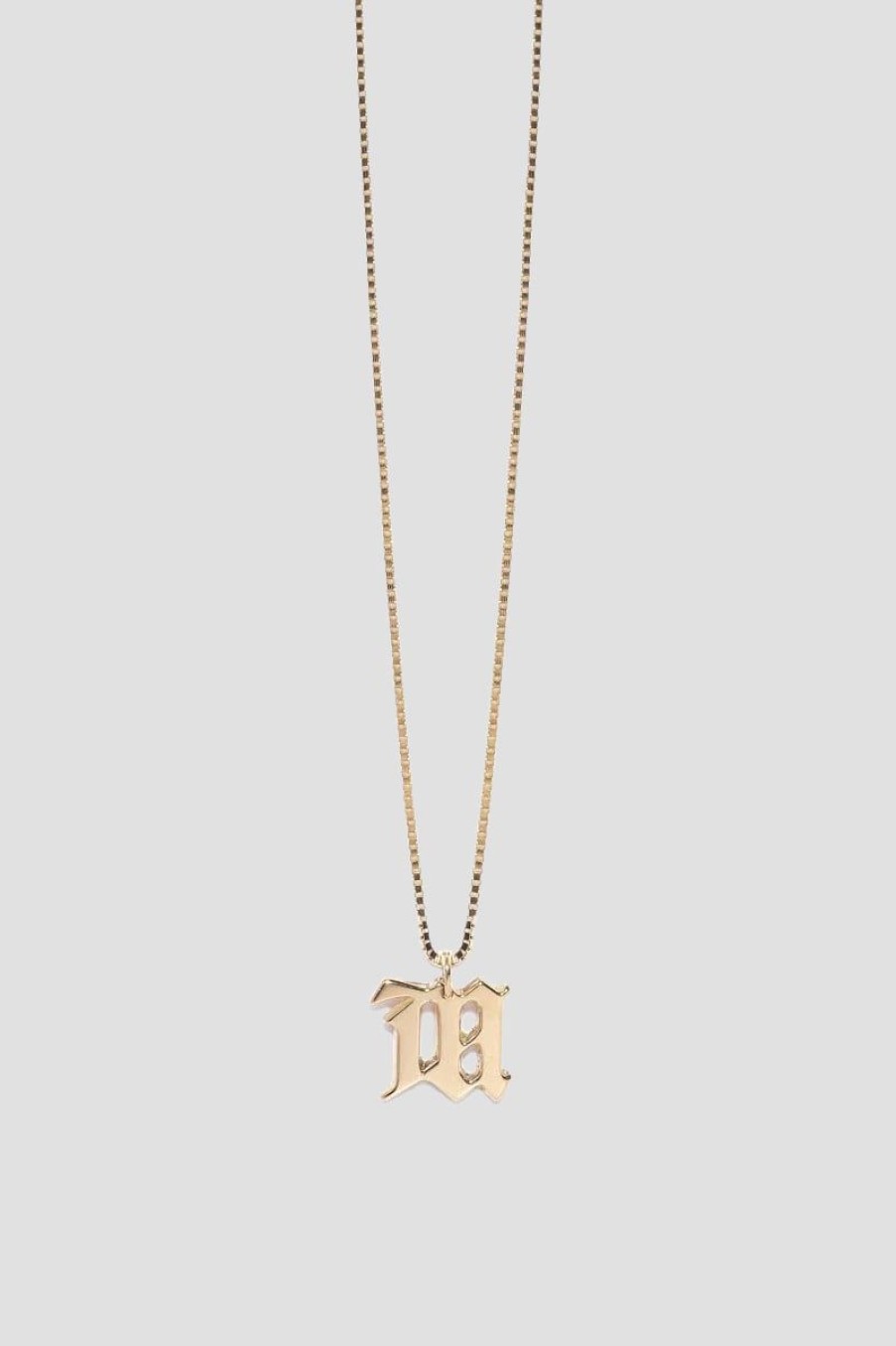 MISBHV The M Necklace Gold New