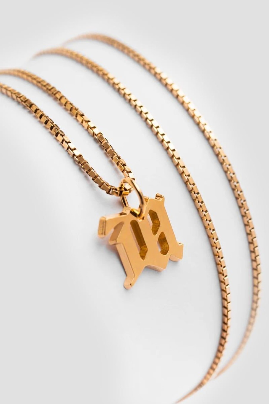 MISBHV The M Necklace Gold New