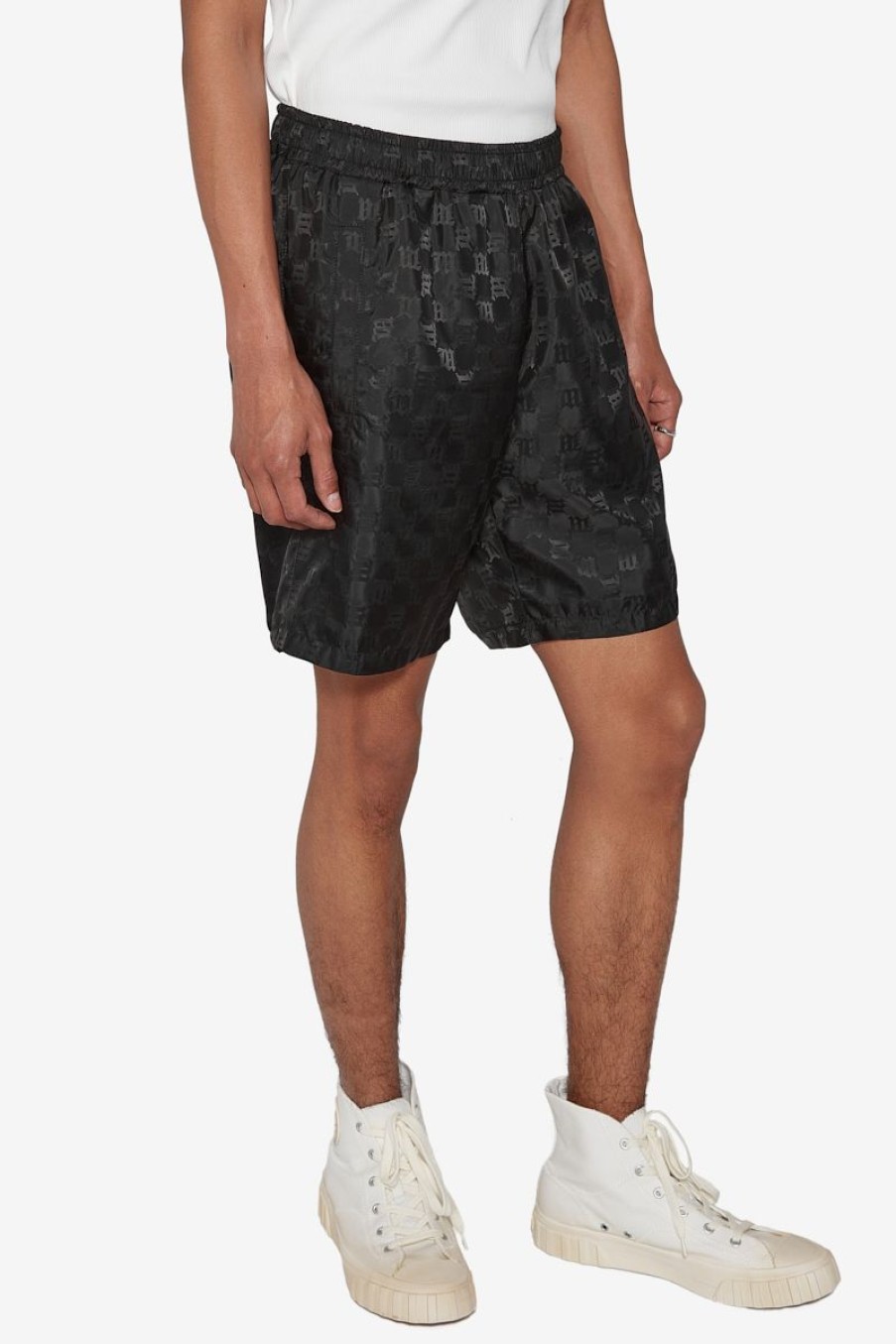 MISBHV Nylon Monogram Shorts Black Best