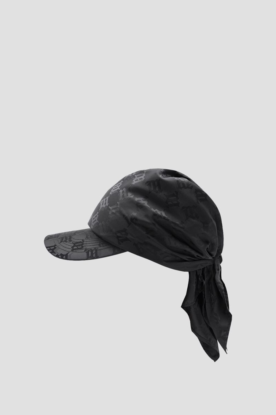 MISBHV Nylon Monogram Scarf Cap Black Best