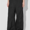 MISBHV Crushed Nylon Parachute Trousers Black Clearance