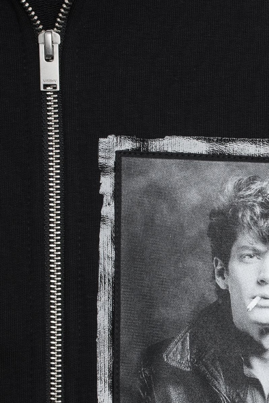 MISBHV Self Portrait 1980/ Robert Mapplethorpe Zip Hoodie Black Online