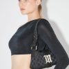 MISBHV Nylon Monogram Shoulder Bag Small Black Wholesale