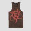 MISBHV The Beach Tank Top Washed Brown Hot