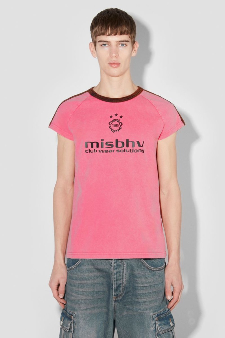 MISBHV Hools T-Shirt Washed Pink Best