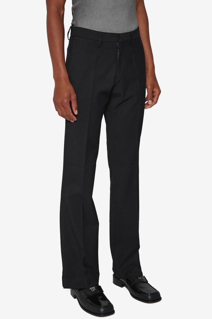 MISBHV Slim Tailored Trousers Black Clearance