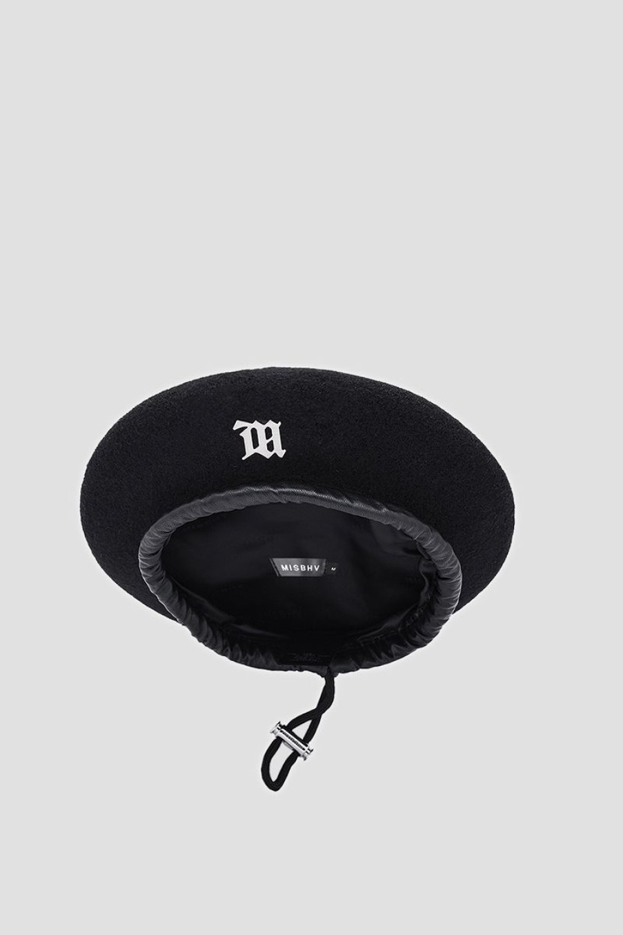 MISBHV Signature Wool Beret Black Best