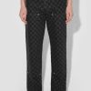 MISBHV Denim Monogram Carpenter Trousers Black Hot