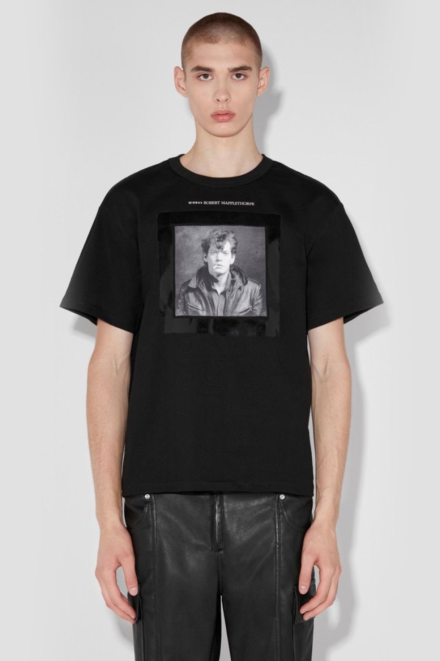 MISBHV Self Portrait 1980 / Robert Mapplethorpe T-Shirt White Clearance