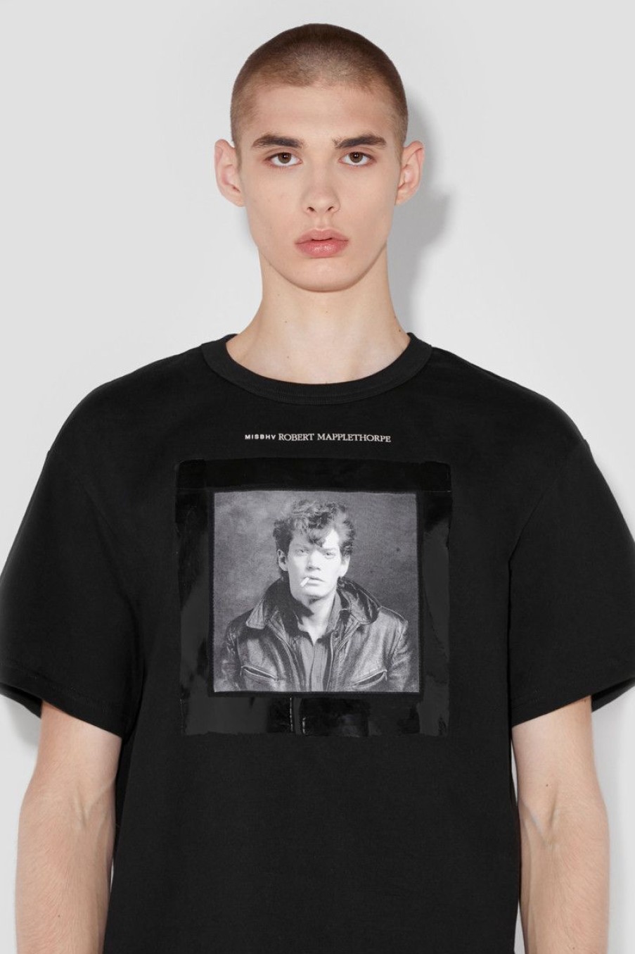 MISBHV Self Portrait 1980 / Robert Mapplethorpe T-Shirt White Clearance