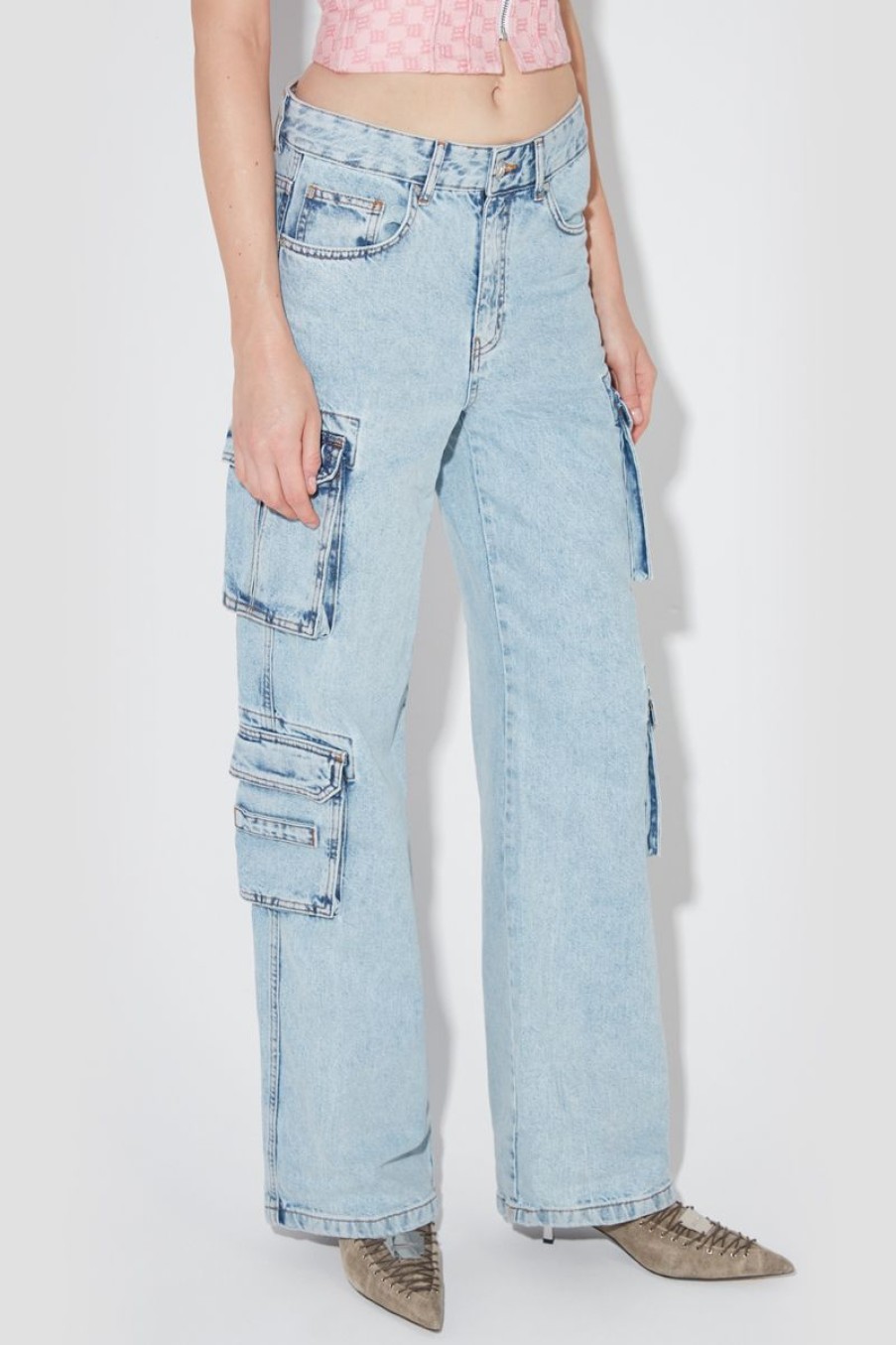 MISBHV Denim Skater Trousers Blue Best