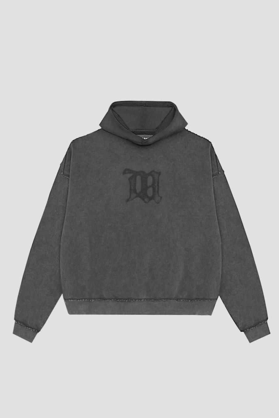 MISBHV Signature Hoodie Washed Black Wholesale