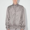 MISBHV Nylon Monogram Track Jacket Grey Clearance