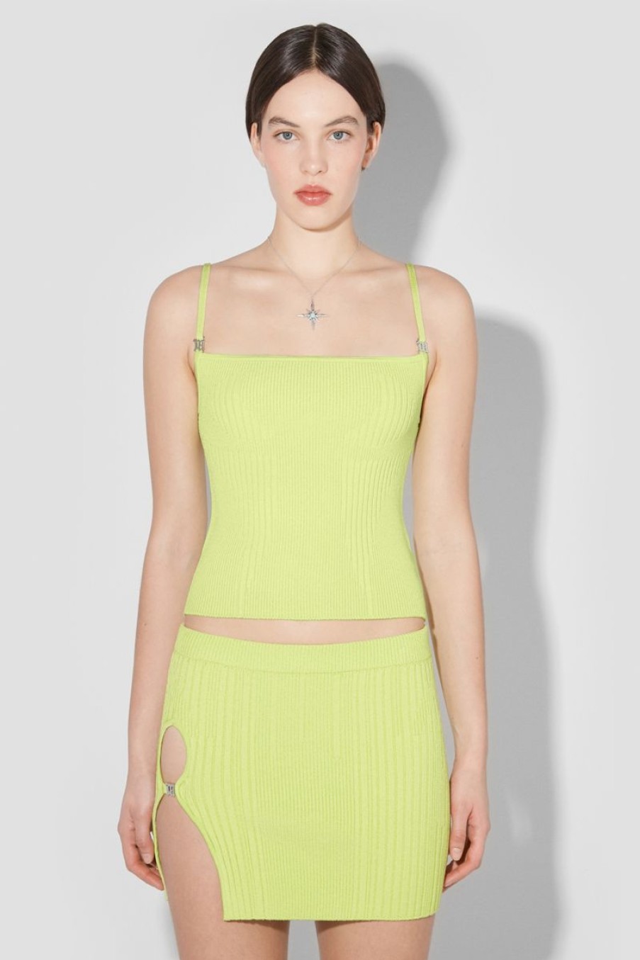 MISBHV Knitted Top Lime Best