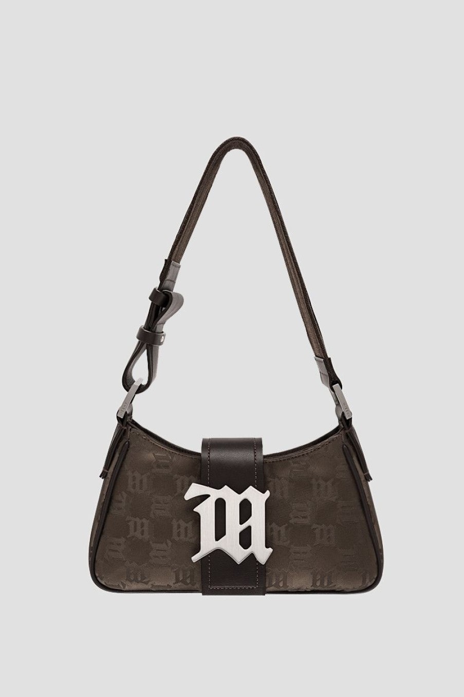 MISBHV Nylon Monogram Shoulder Bag Small Brown Online