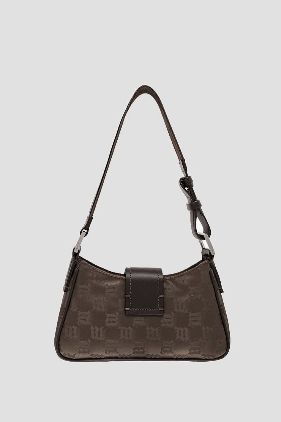 MISBHV Nylon Monogram Shoulder Bag Small Brown Online