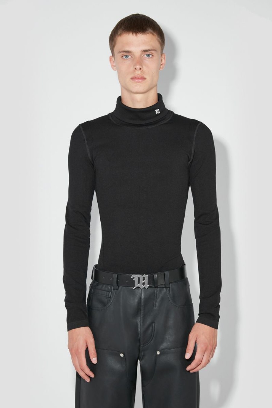 MISBHV M Seamless Turtleneck Black Online