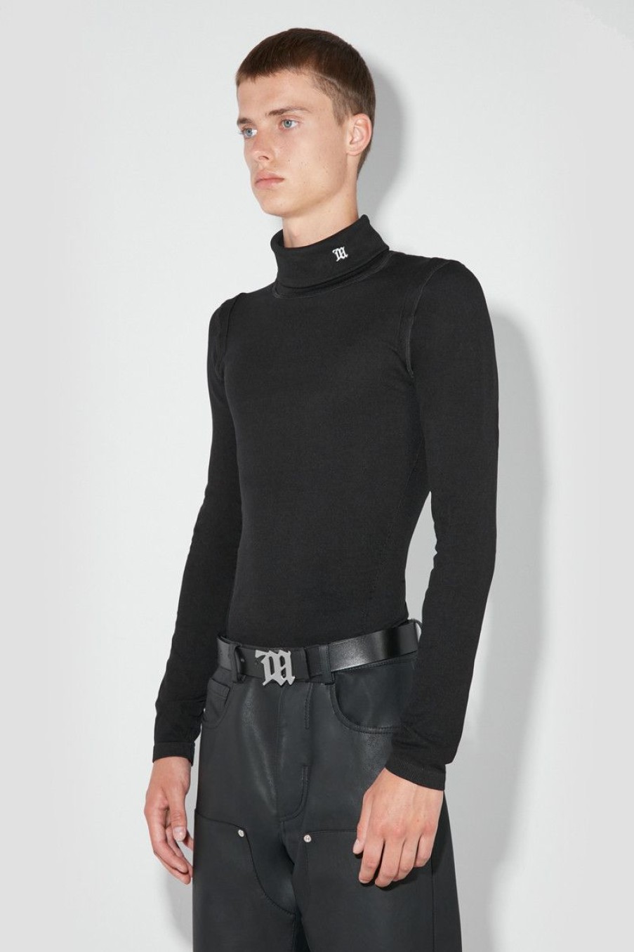 MISBHV M Seamless Turtleneck Black Online