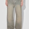 MISBHV Jacquard Denim Monogram Trousers Blue Wholesale