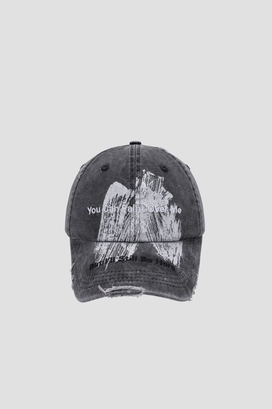 MISBHV Paint Over Me Cap Washed Black Best