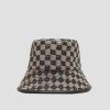 MISBHV Leather-Trimmed Monogram Bucket Hat Multicolor Online