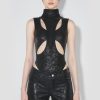 MISBHV Butterfly Faux Leather Body Black Hot