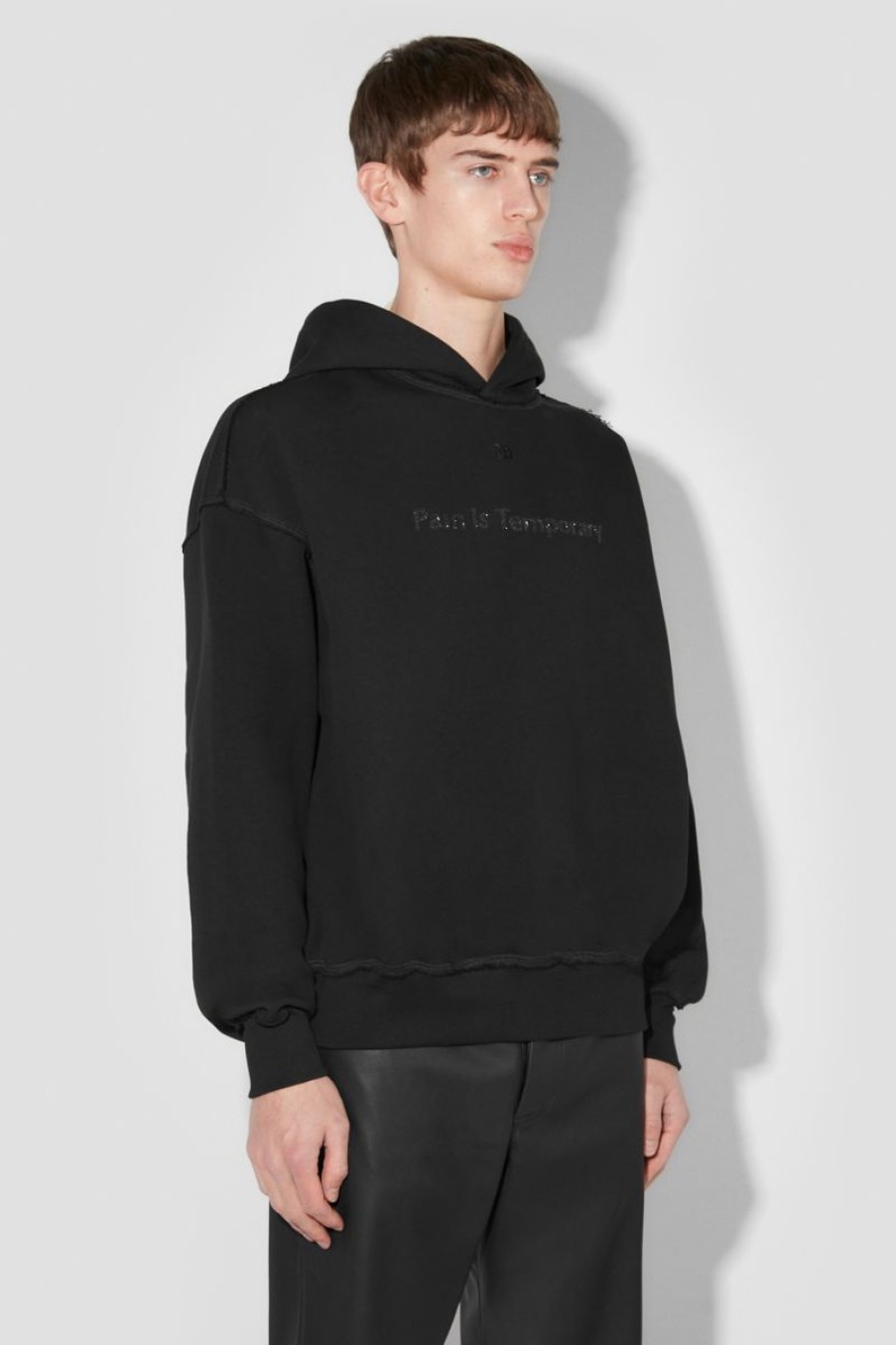 MISBHV Pain Is Temporary Glitter Hoodie Black New