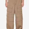 MISBHV Jordan Barrett 3D Embossed Oversize Monogram Cargo Pants Olive Best