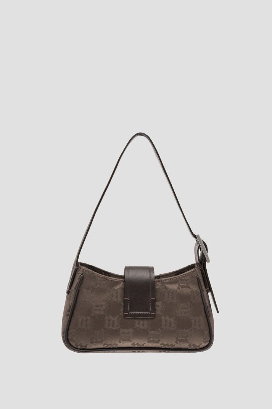 MISBHV Nylon Monogram Shoulder Bag Mini Brown Wholesale