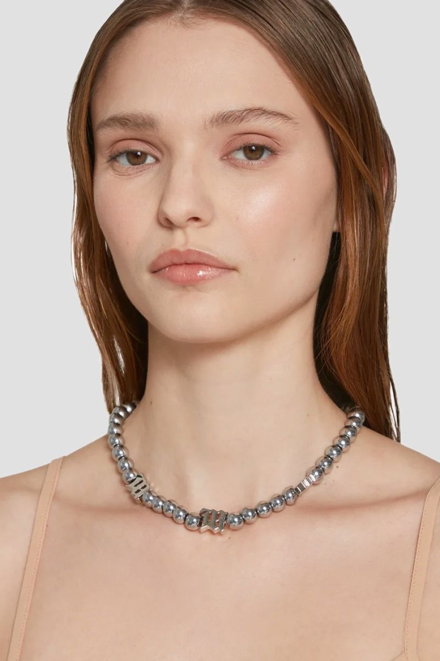 MISBHV Ball Chain Necklace Grey Wholesale