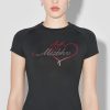 MISBHV Misbhv Heart Baby T-Shirt Black Hot