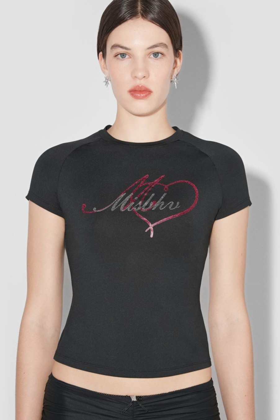 MISBHV Misbhv Heart Baby T-Shirt Black Hot