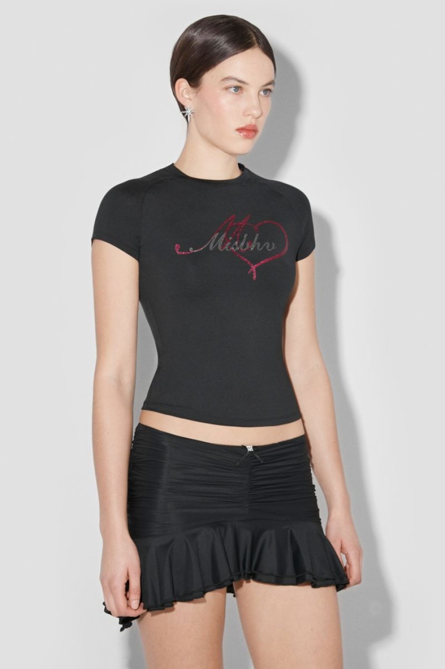 MISBHV Misbhv Heart Baby T-Shirt Black Hot