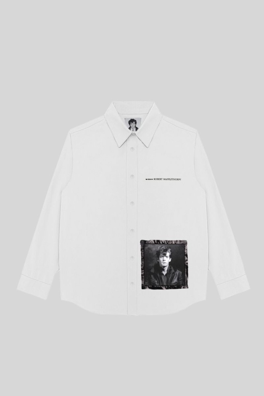 MISBHV Self Portrait 1980 / Robert Mapplethorpe Shirt White Hot