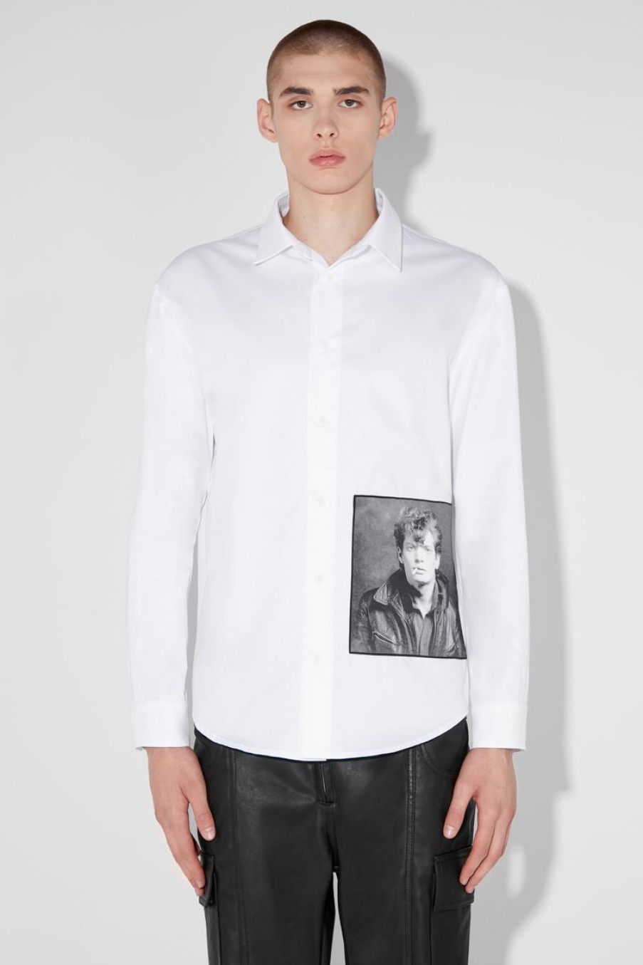 MISBHV Self Portrait 1980 / Robert Mapplethorpe Shirt White Clearance