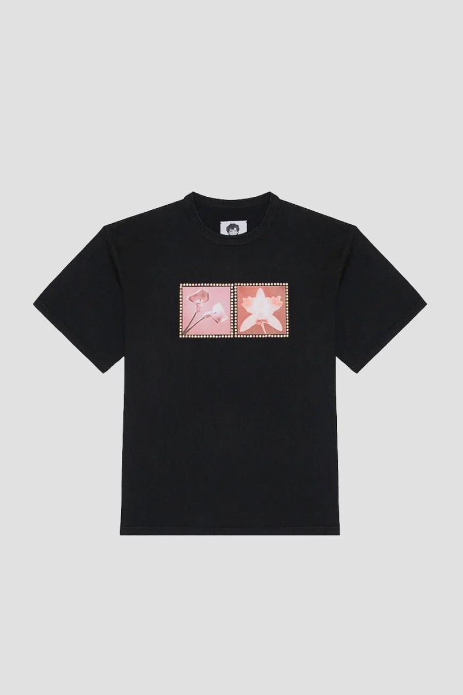 MISBHV Lily / Orchid / Robert Mapplethorpe T-Shirt Black Wholesale