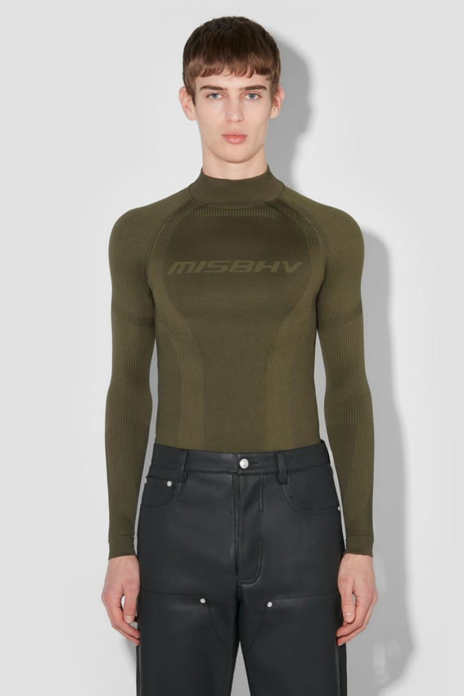 MISBHV Sport Longsleeve Grunge Olive Clearance