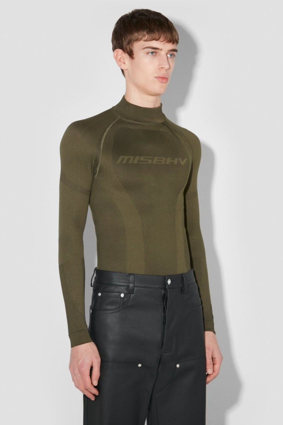 MISBHV Sport Longsleeve Grunge Olive Clearance