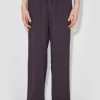 MISBHV Monogram Viscose Wool Relaxed Trousers Washed Black Best