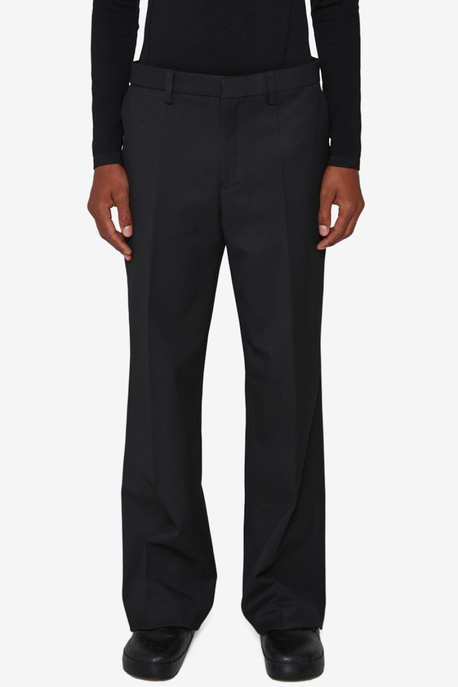 MISBHV Relaxed Tailored Trousers Black Clearance