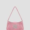 MISBHV Suede Shoulder Bag Mini Gum Clearance