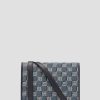 MISBHV Jacquard Monogram Phone Pouch Blue Online