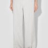 MISBHV Washed Linen Tailored Trousers Off White Hot