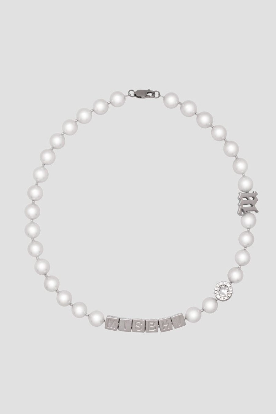 MISBHV Ny Bead Necklace White Wholesale